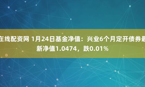 在线配资网 1月24日基金净值：兴业6个月定开债券最新净值1.0474，跌0.01%